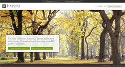 Desktop Screenshot of harvestpartners.com